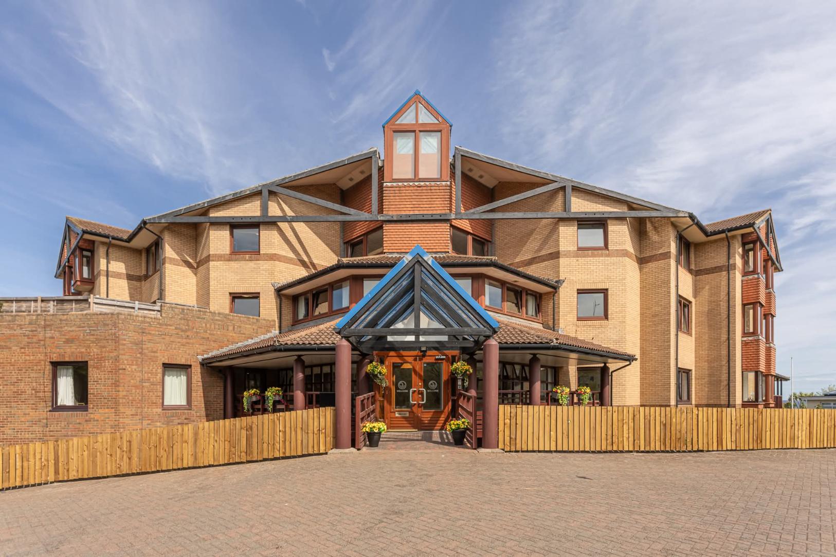 front entrance of lammermuir house care home