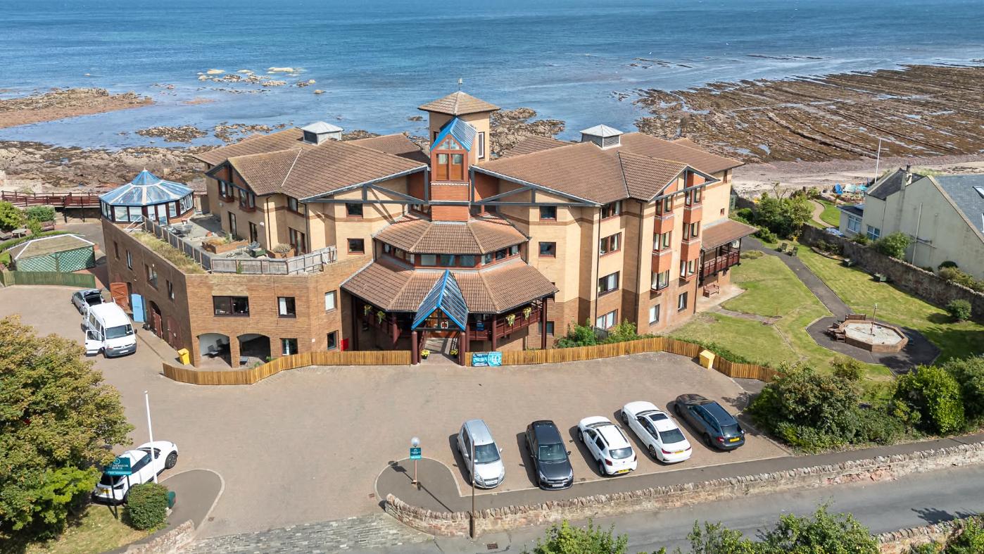 lammermuir house care home next to the seafront